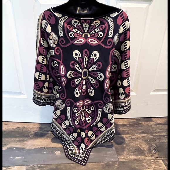 Michael Kors Tunic- Size S/M - geometric pattern - Picture 3 of 4